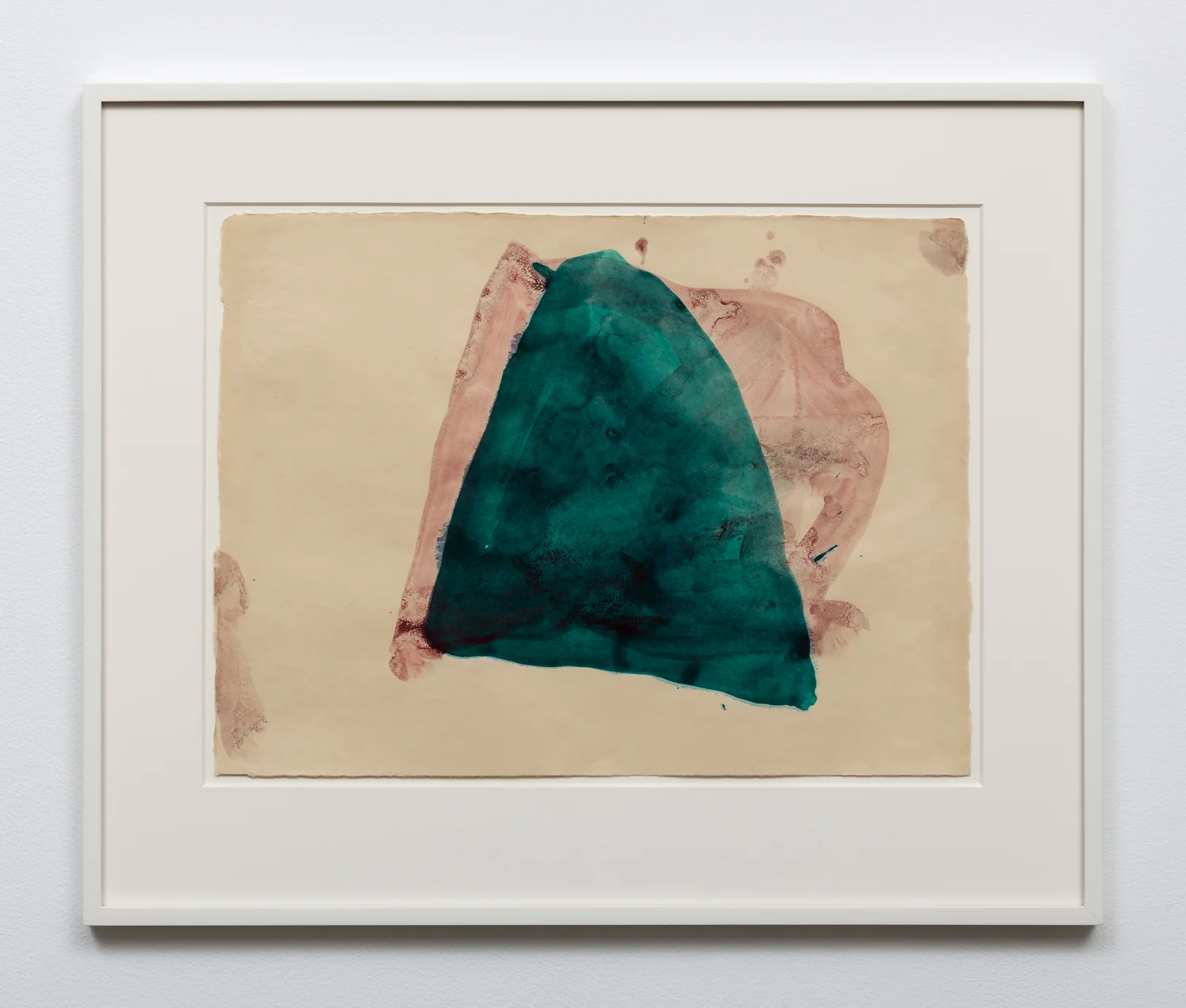 Mary Weatherford, "Red Green Cave", 2011 