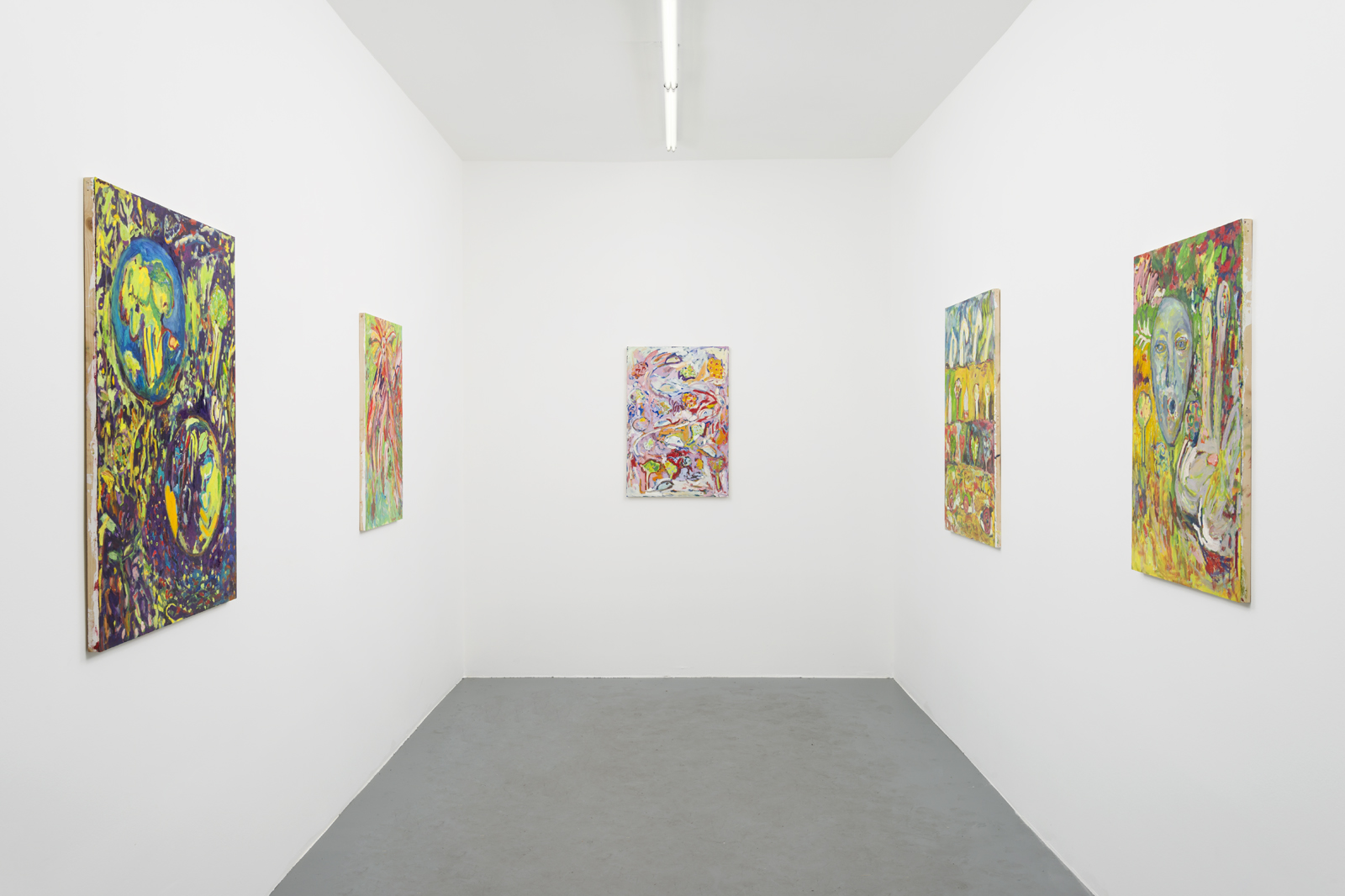 Peaceful Alien, installation shot.