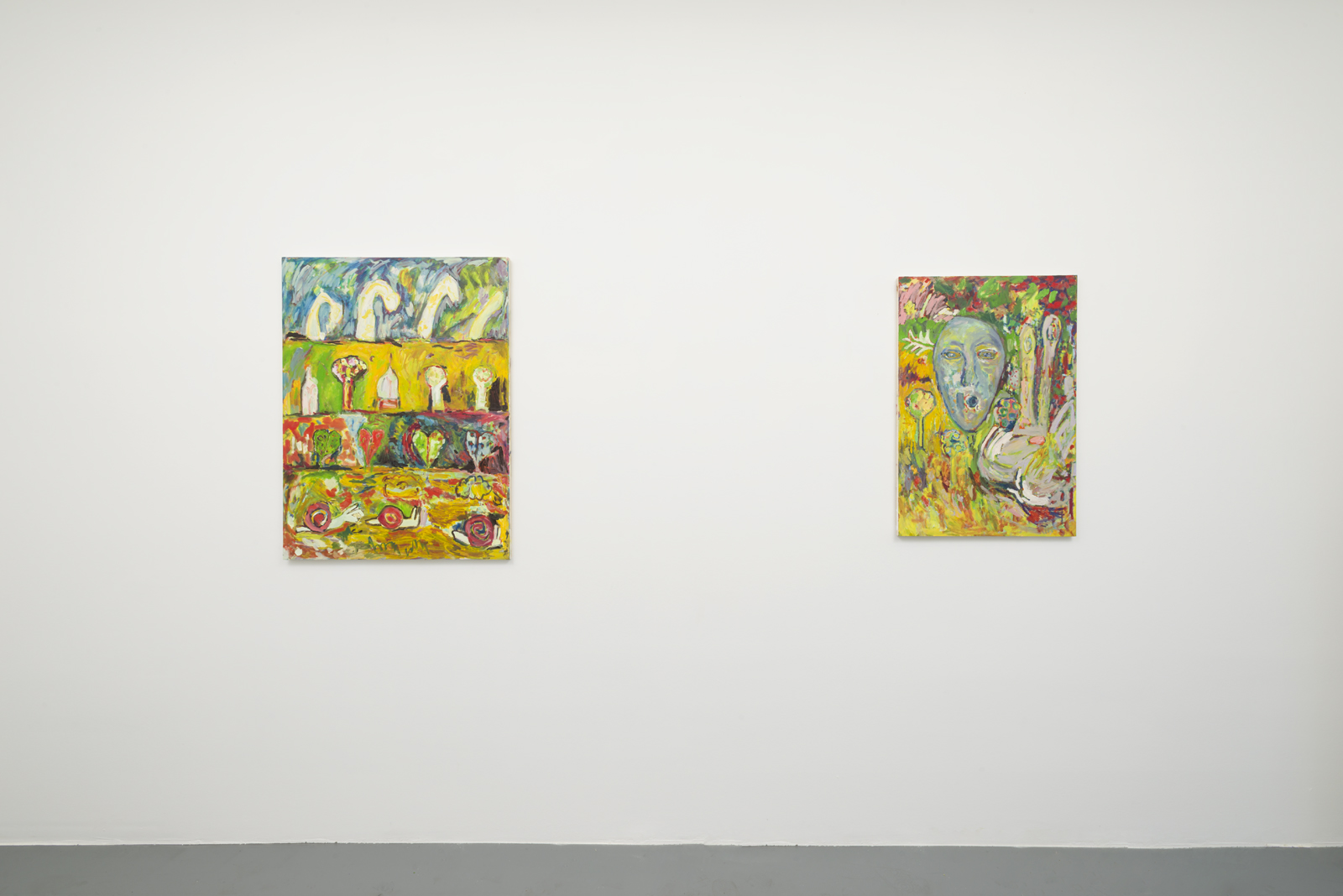 Peaceful Alien, installation shot.