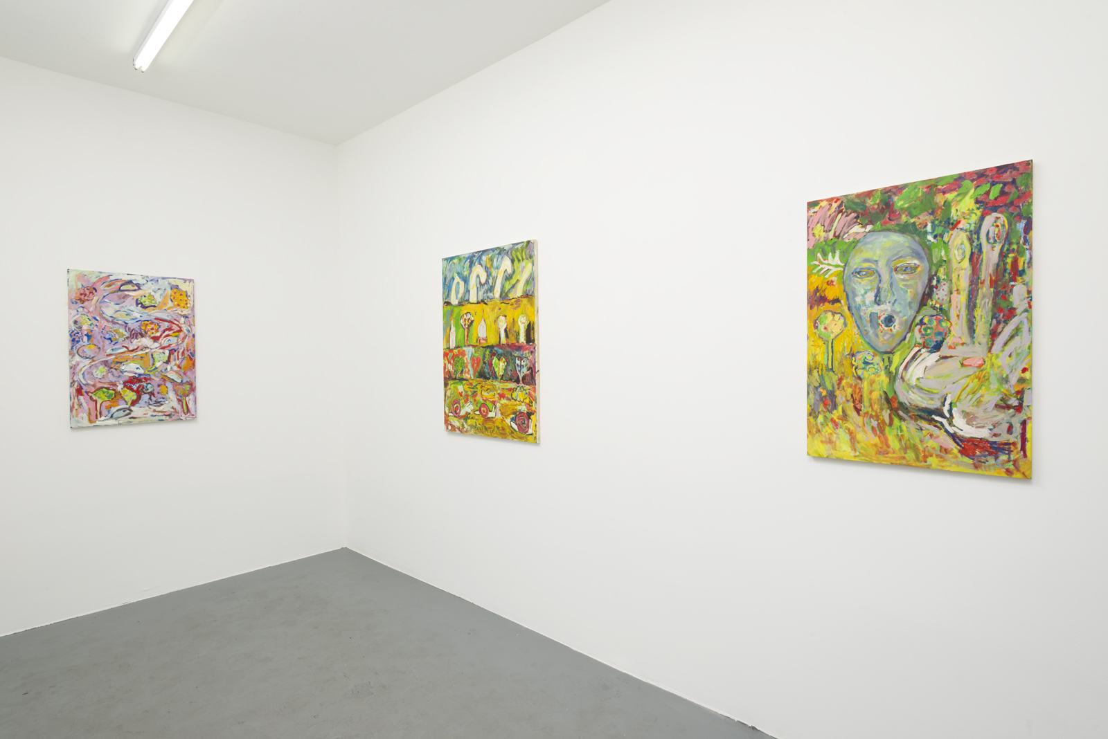 Peaceful Alien, installation shot.