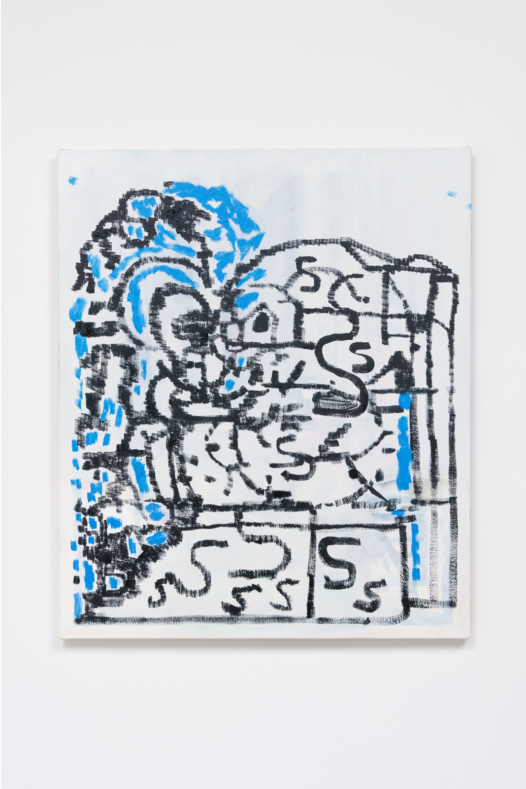 EJ Hauser, Garden Dwellers (Summer), 2015, oil on canvas, 25 x 21"