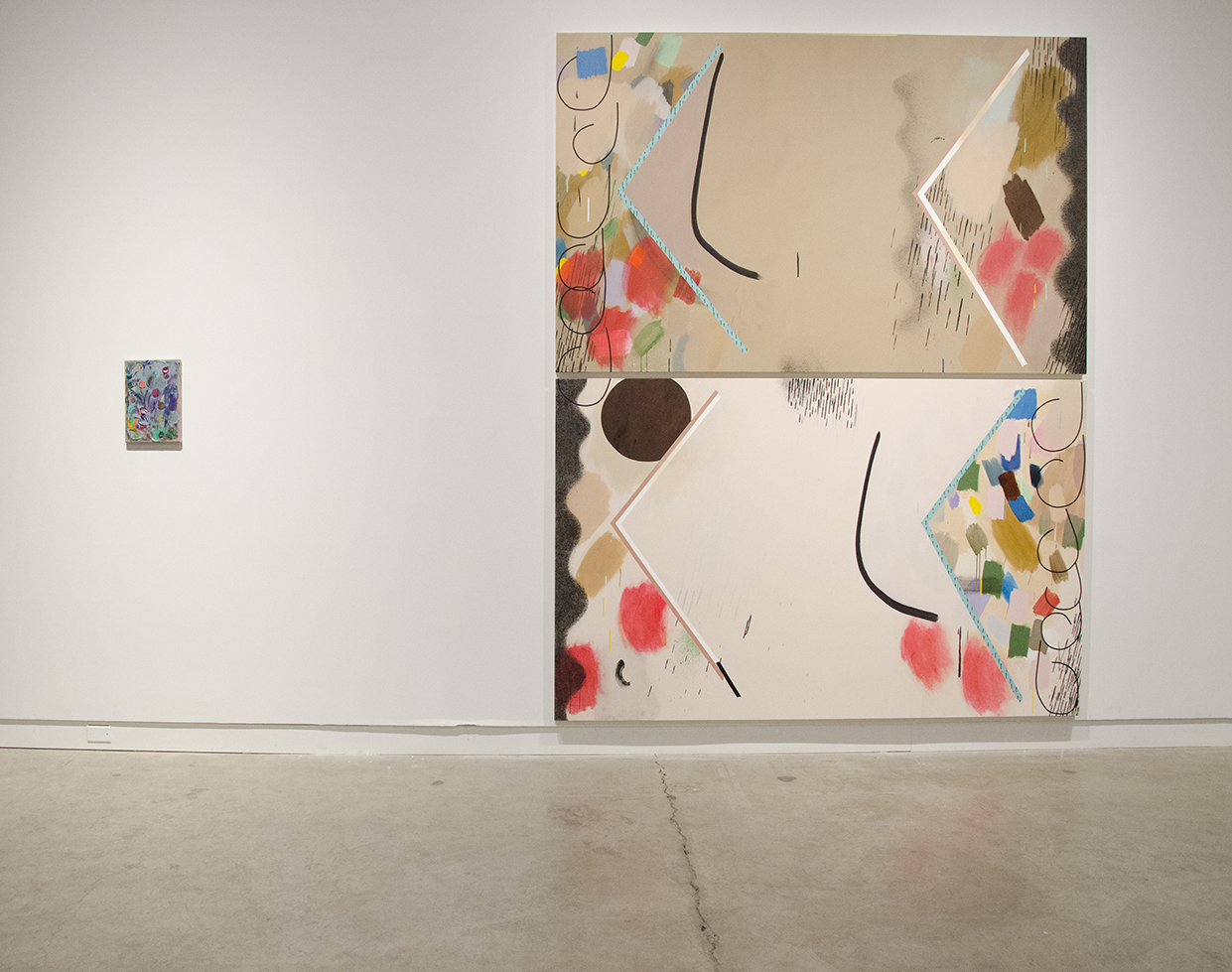 Laura Owens and Allison Miller