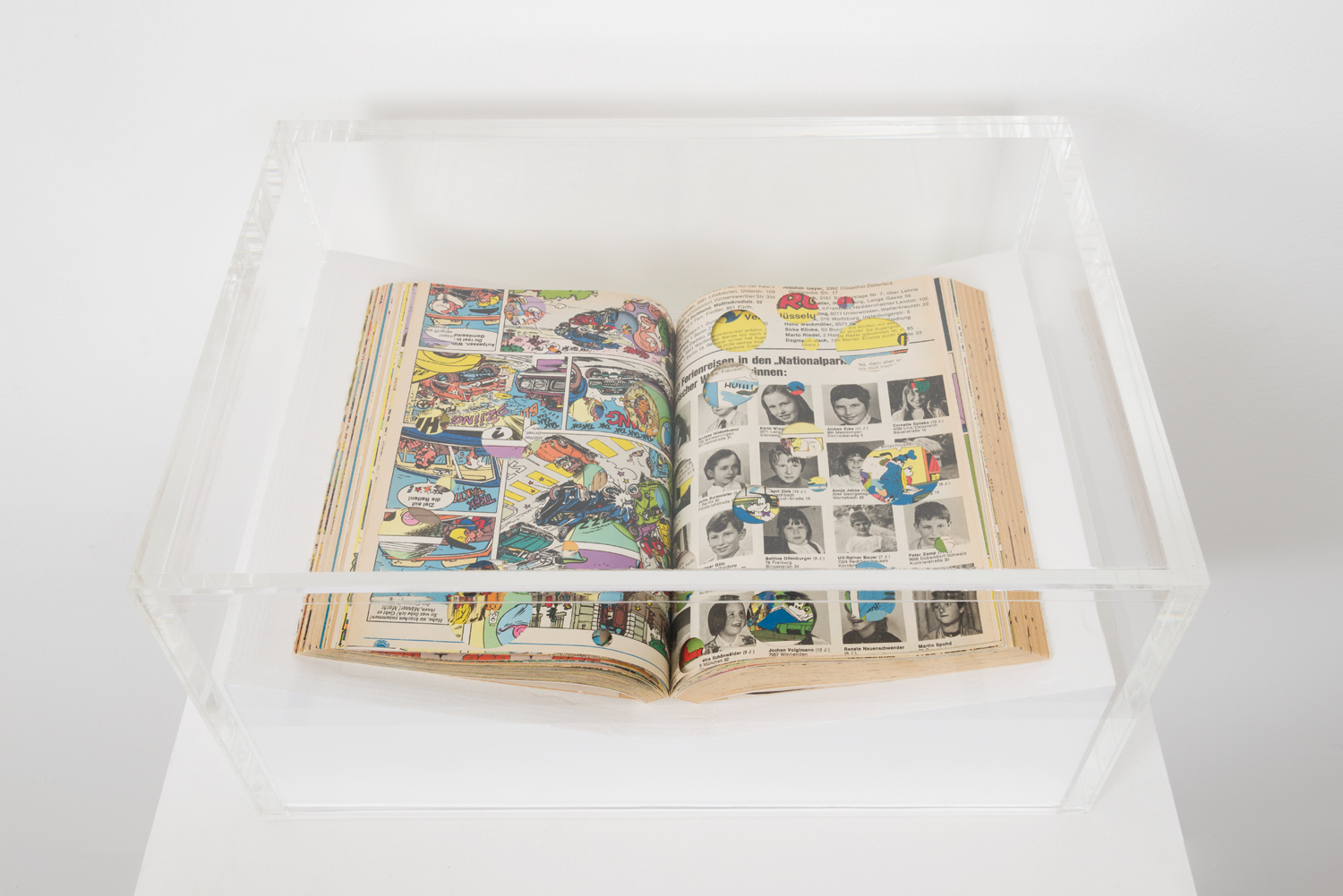 Dieter Roth, Collected works, Volume 7. bok 3b and bok 3d (Reconstruction of the books published by forlag ed Reykjavik 1961), 1974, artist book, 12 x 8 x 1.5 inches