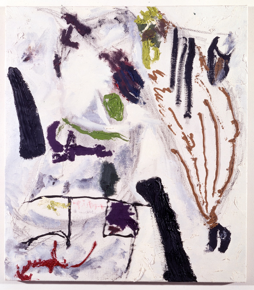 Don Van Vliet, Bad Vaggum, 1990 oil on canvas, 37 x 32.5 inches