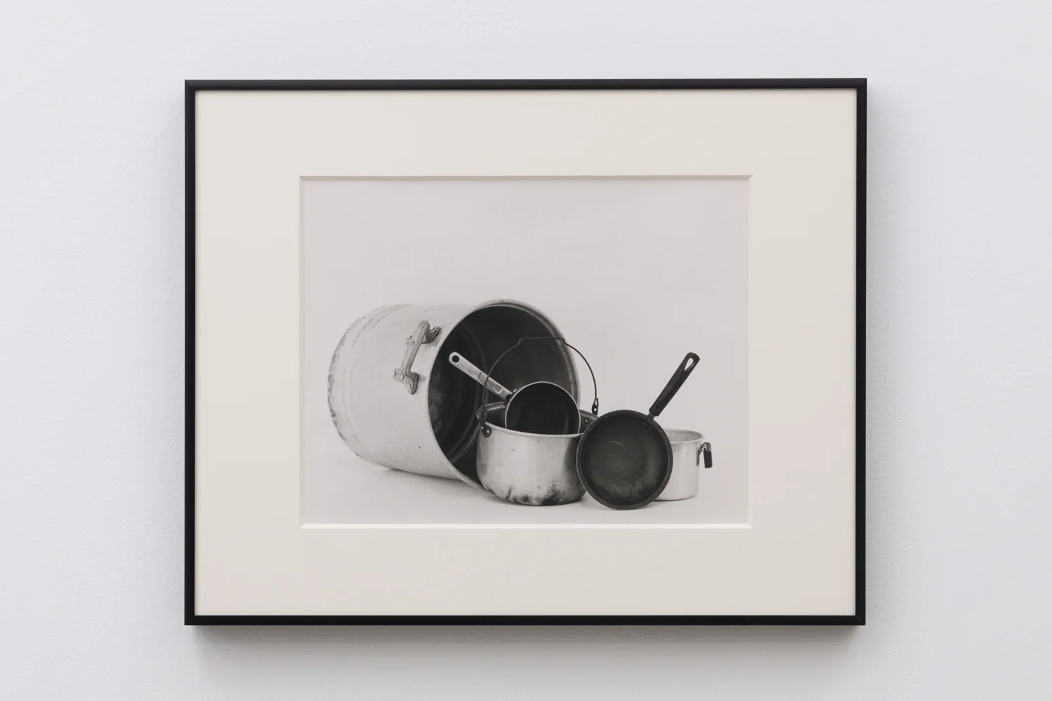 A Hand of Pots and Pans, 2018 Fiber print matted and framed 16.5 x 20.5 x 1 inches