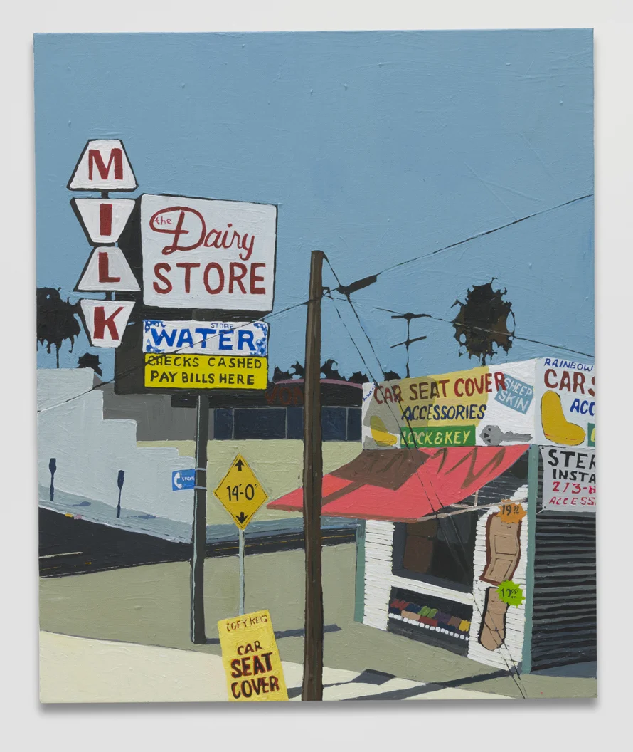 South Glendale Blvd., 2018 Acrylic on canvas 20 x 24 inches