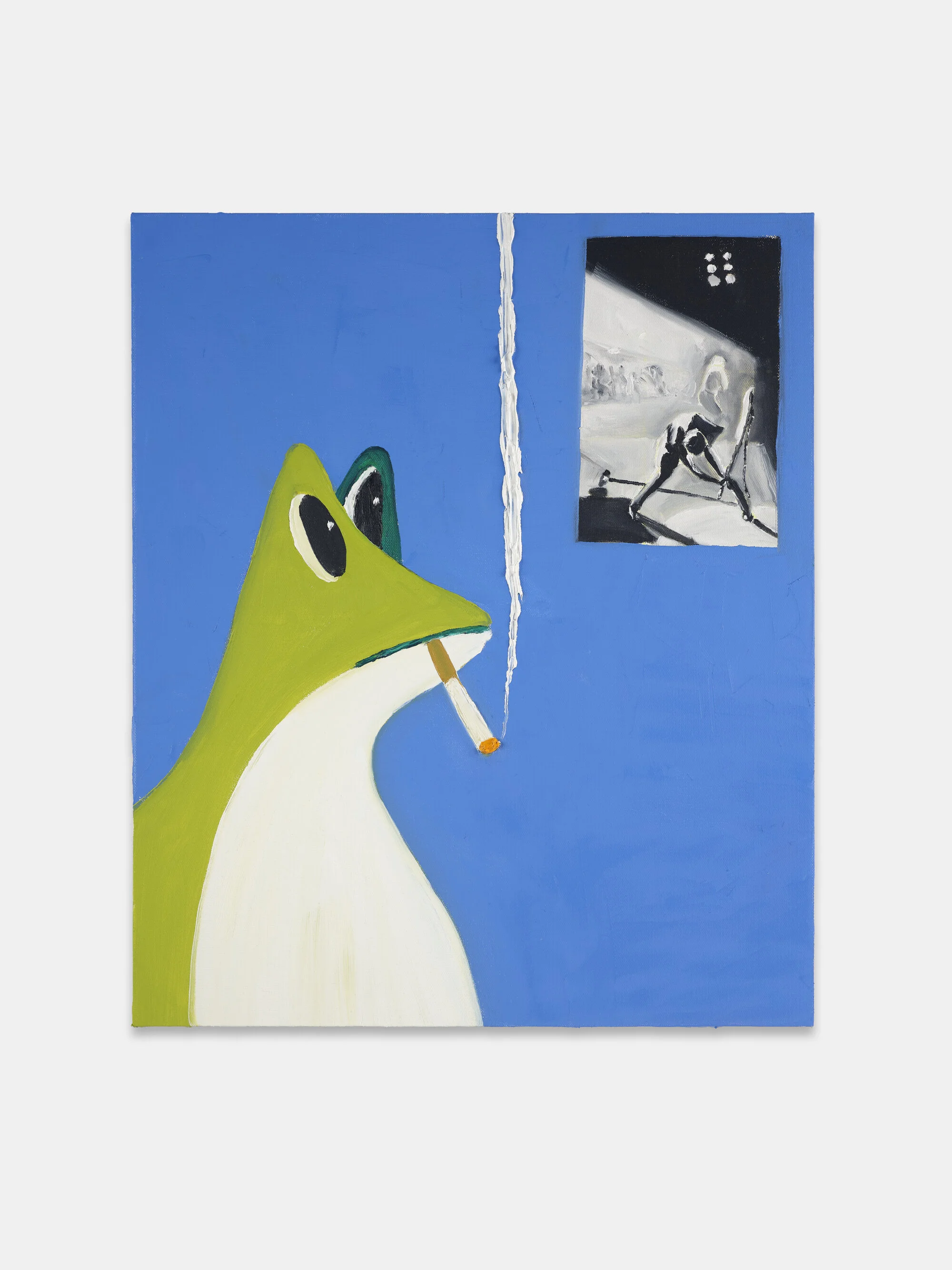 London Calling, 2020Oil on canvas24 x 20 inches