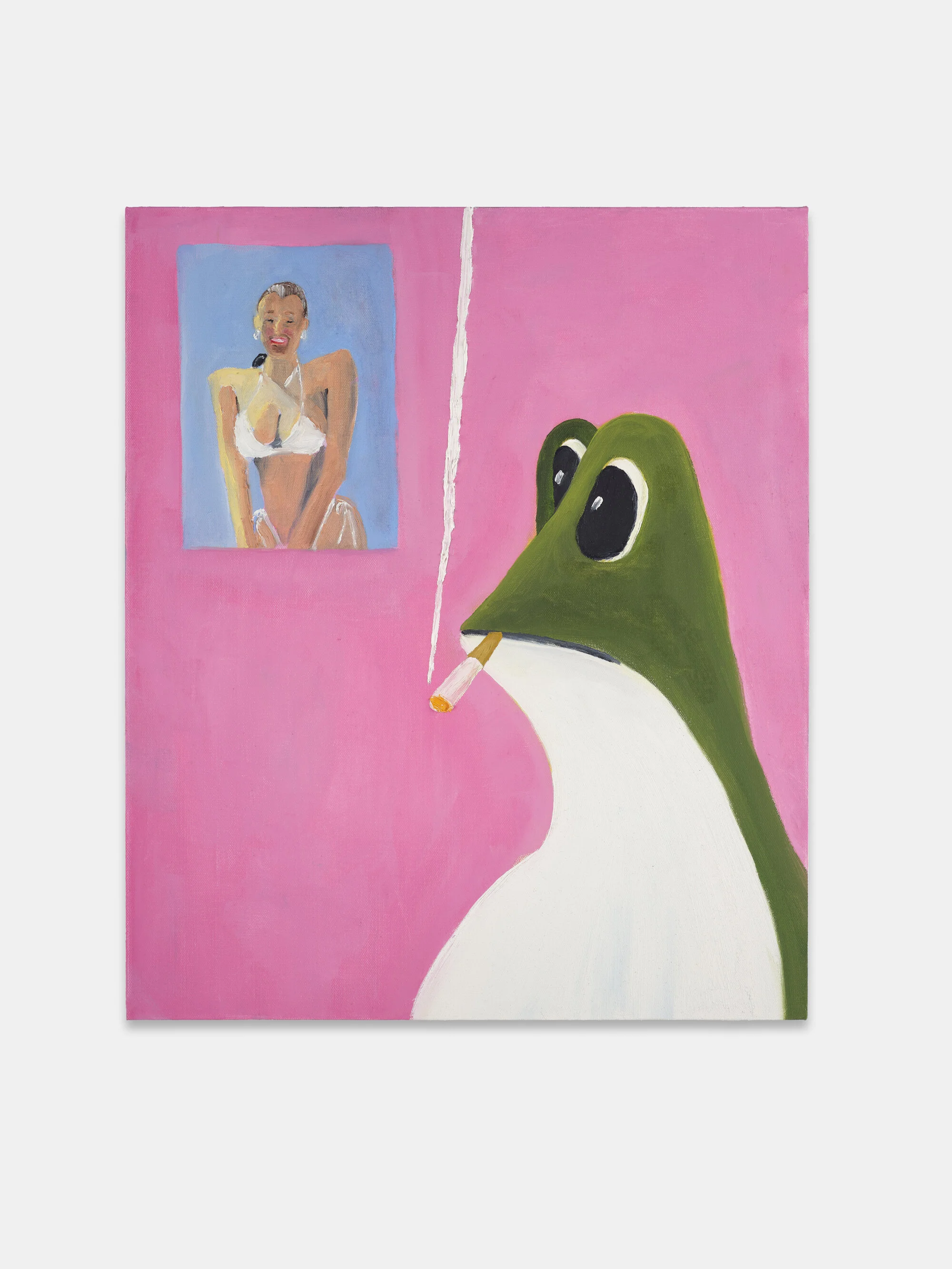 Windowlicker, 2020Oil on canvas24 x 20 inches