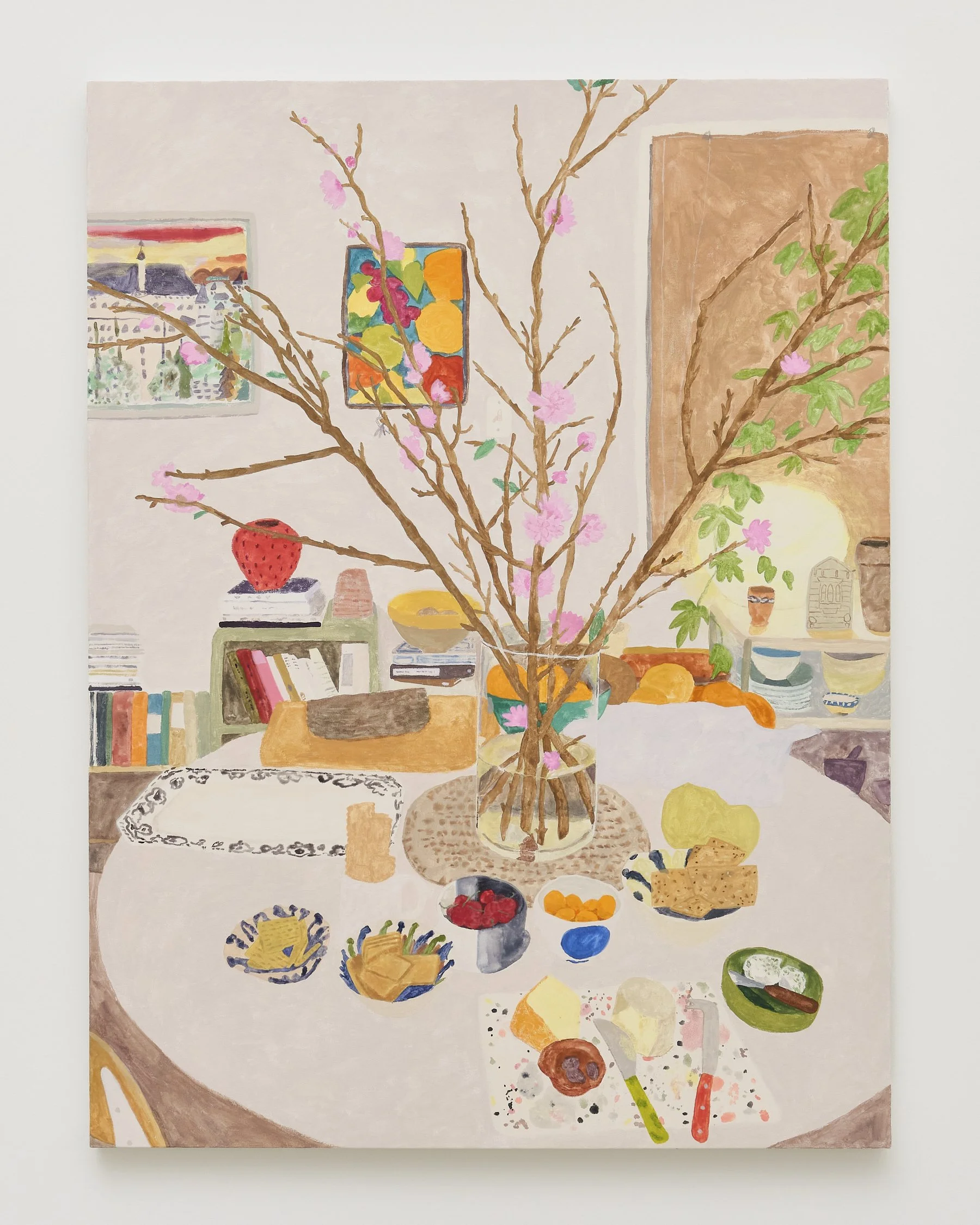   Bella Foster   After Party (Tim &amp; Mike) , 2025 Acrylic on canvas 48 x 36 in 121.92 x 91.44 cm 