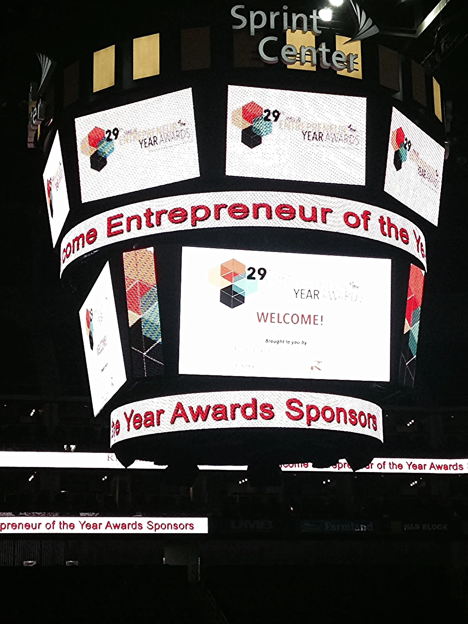 Large Scale Event Graphics