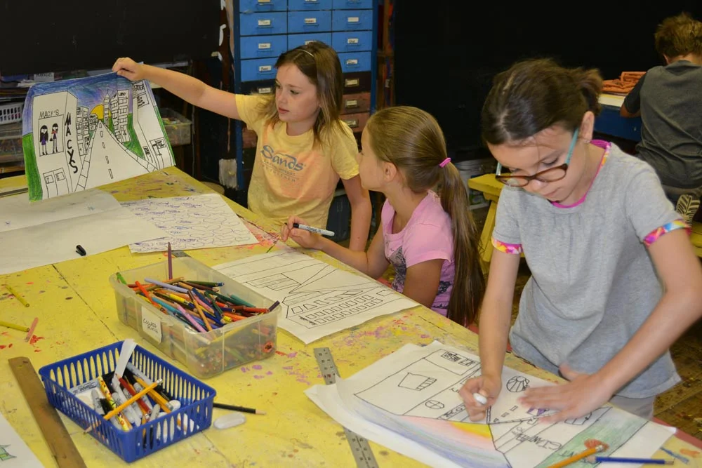 Drawing, painting, crafts