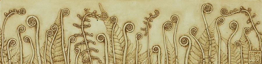 12_©diannecutler_MyCommunity_Fiddleheads_PlasterCastingwithNaturalUmberandGoldMicaWash_17x5.3.16_370_sm.jpg