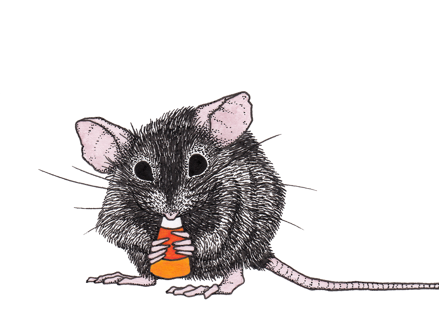 Mouse + Candy Corn