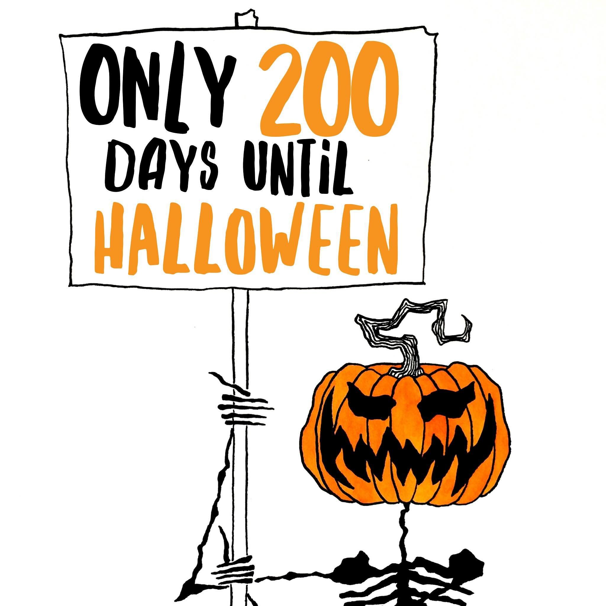 2️⃣🎃🎃❗️

Only 200 days until Halloween!

#halloweencountdown #halloween #200days #200 #foreverhalloween #everydayishalloween #pumpkinhead #hallowwoods