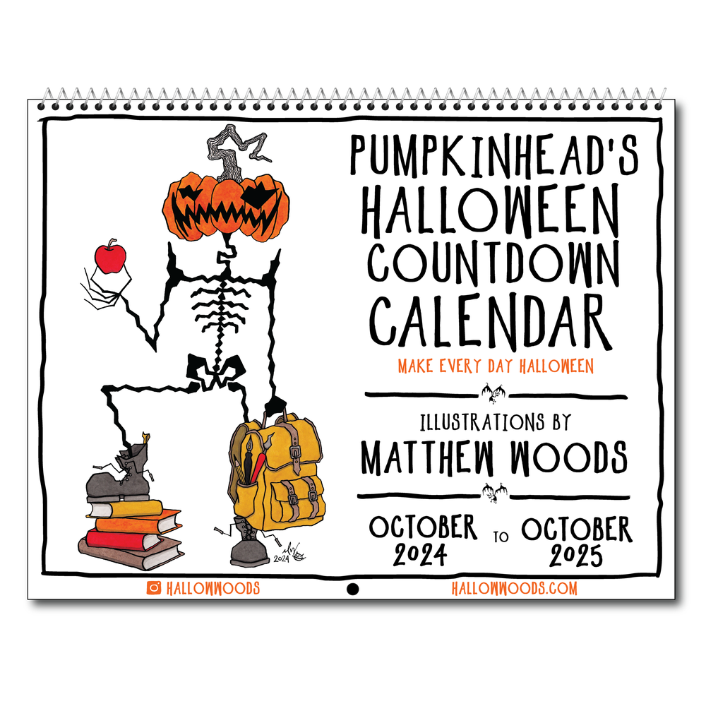 Halloween Countdown Calendar 2024-2025 — MATTHEW WOODS halloween-countdown-calendar-2024-2025-matthew-woods