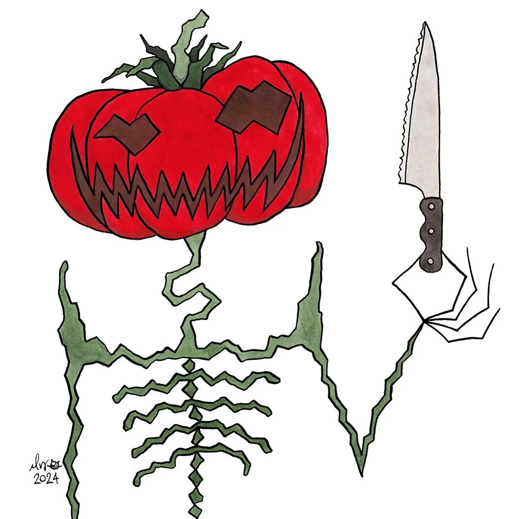 All Hail Tomato Season! 👑🍅🔪

Tomatohead?
Heirloomhead?

Only 91 days until Halloween!

#heirloomhead #tomatohead #tomatoseason #tomato #tomatoe #tomatoes #spookytomato #pumpkinhead #hallowwoods