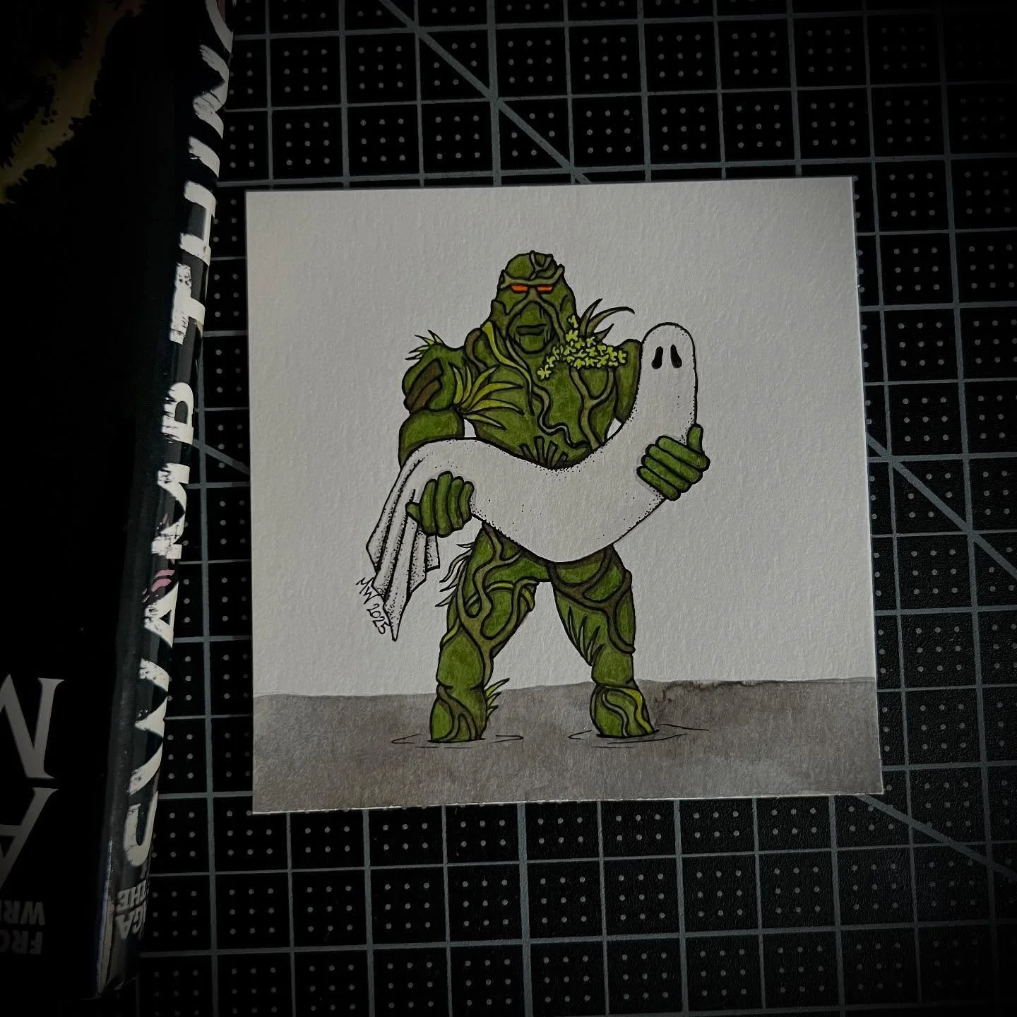 #Inktober Day 4: Murky 

AUCTION!

The Rules:
▪️ Bidding starts at $20 and must be in whole dollar increments.
▪️ The auction is two hours, ending at 2:00pm EST
▪️ You must bid higher than the previous person to be counted.

Good luck!

4x4&rdquo; in