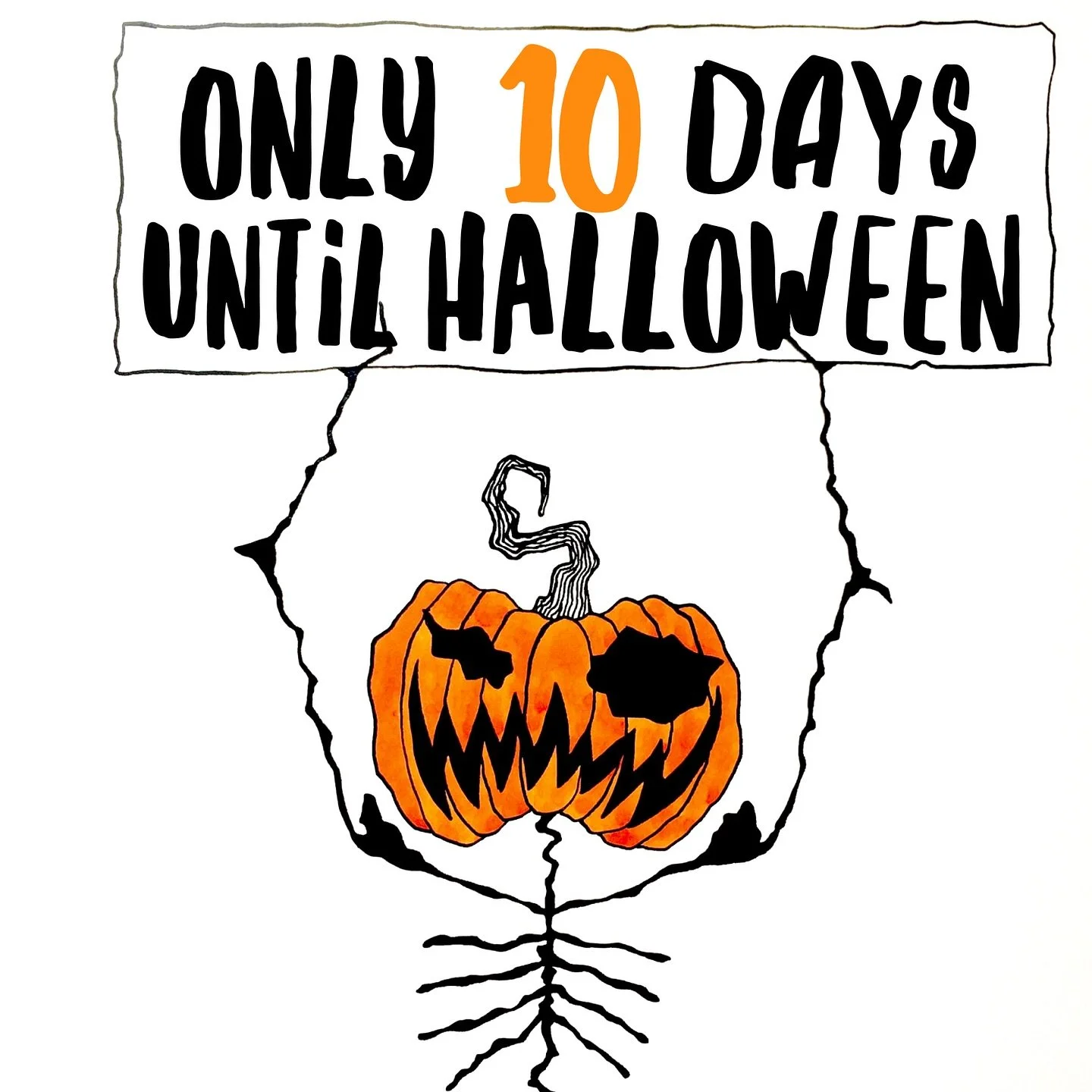 This surprised even Pumpkinhead! 🎃❗️

Only 10 days until Halloween!

#10 #10days #halloween #halloweencountdown #finalstretch #halloweenlover #letsgo #pumpkinhead #hallowwoods