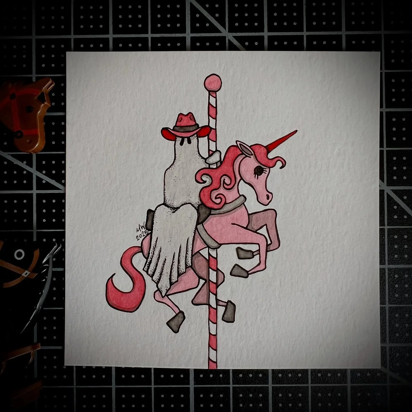#Inktober Day 24: Rowdy

AUCTION!

The Rules:
▪️ Bidding starts at $20 and must be in whole dollar increments.
▪️ The auction is two hours, ending at 2:00pm EST
▪️ You must bid higher than the previous person to be counted.

Good luck!

4x4&rdquo; in