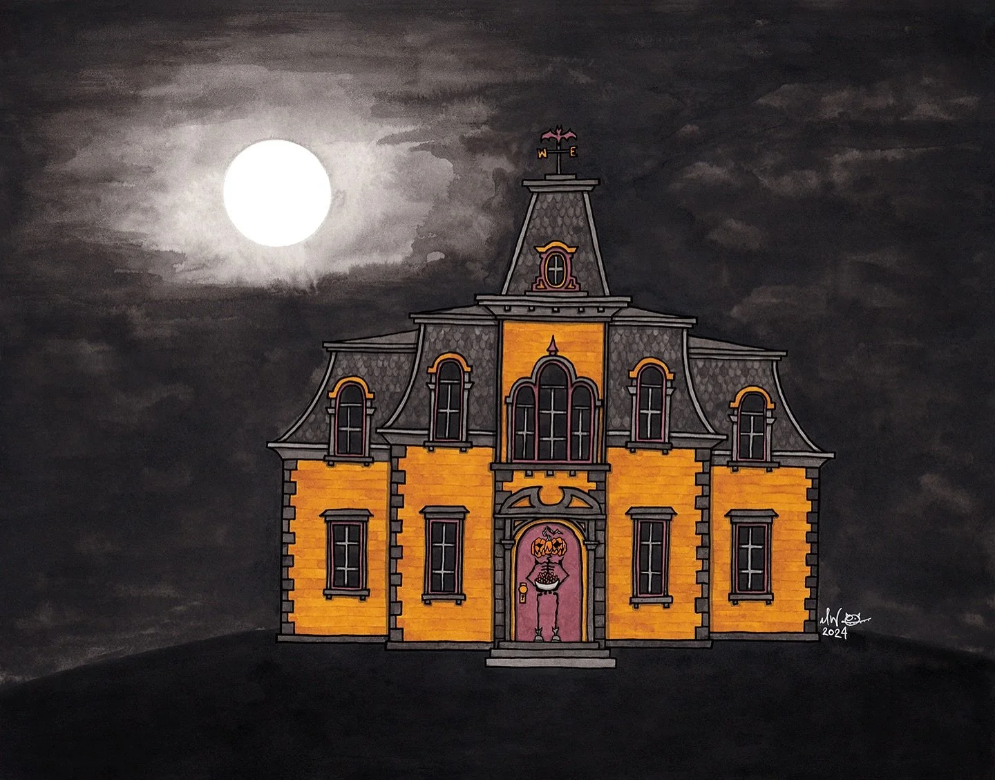 A sincere &amp; heartfelt HAPPY HALLOWEEN! 🎃

This has been quite the year for Pumpkinhead and he&rsquo;s ready to celebrate. Thank you for coming along. Here&rsquo;s to the next: onward &amp; upward!

Only 0 days until Halloween!

#halloween #hallo