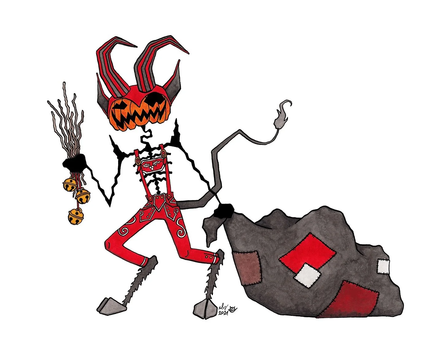 🔥⛓️Gru&szlig; vom Krampus!⛓️🔥

Happy Krampusnacht! Hope you&rsquo;re not on the naughty list. 🫣👹

Only 330 days until Halloween!

#krampus #Gru&szlig;vomKrampus #grussvomkrampus #krampusnacht #krampusnight #krampuscostume #creepmas #pumpkinhead #