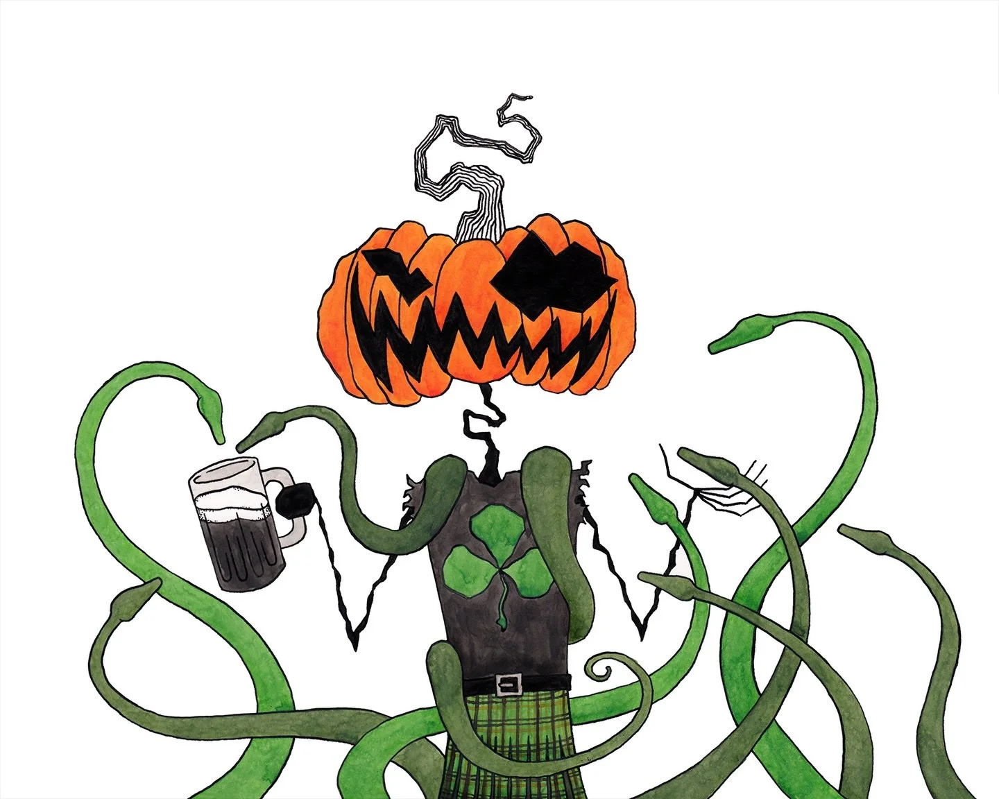 It&rsquo;s Saint Paddy&rsquo;s Prep Day! Andy snakes out there celebrating tomorrow? ☘️🍻🐍

Only 229 days until Halloween!

#saintpaddysday #paddy #snakepatricksday #snakesofireland #snakes