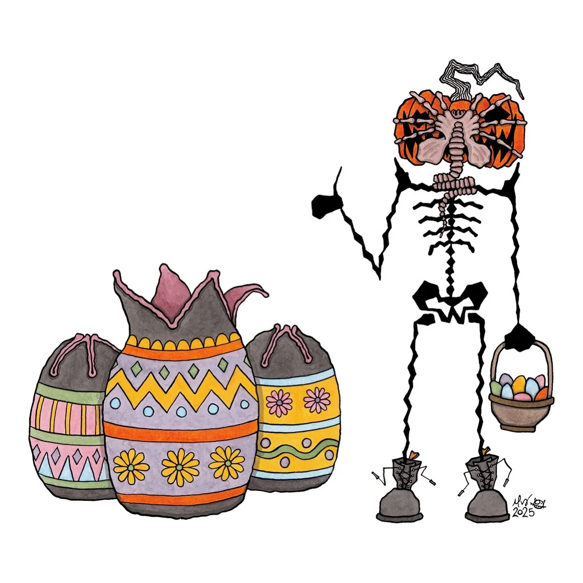 Pumpkinhead hopes you do the egg hunting today and not the other way around!

Happy Easter! 🥚👽🥚

Only 209 days until Halloween!

#easter #facehugger #alien #egg #easteregg