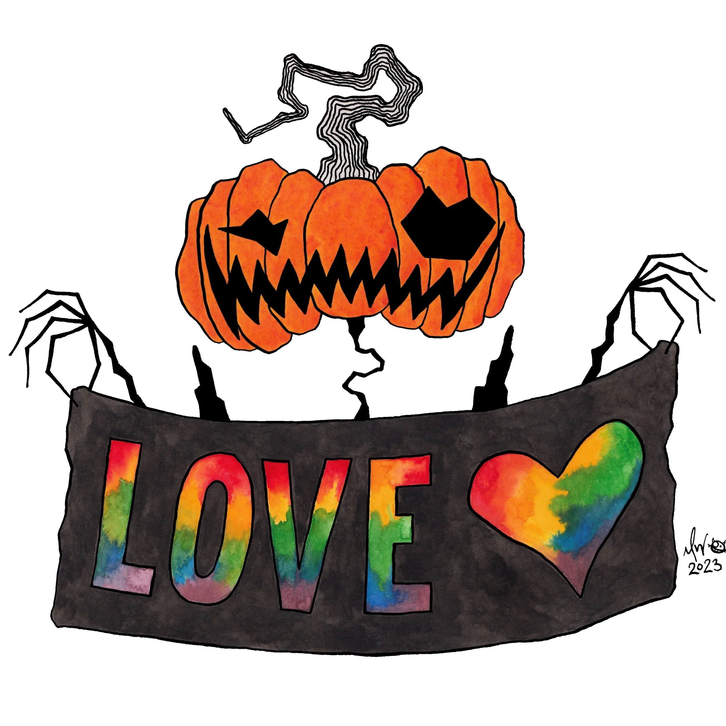 🌈Love is Resistance🌈

Heading into Pride week Pumpkinhead is here to remind you to love each other and yourself. Be kind, be patient, and drink some water. Right now. Go do it. 🚰

Only 131 days until Halloween!

#pride #prideweek #loveislove #love