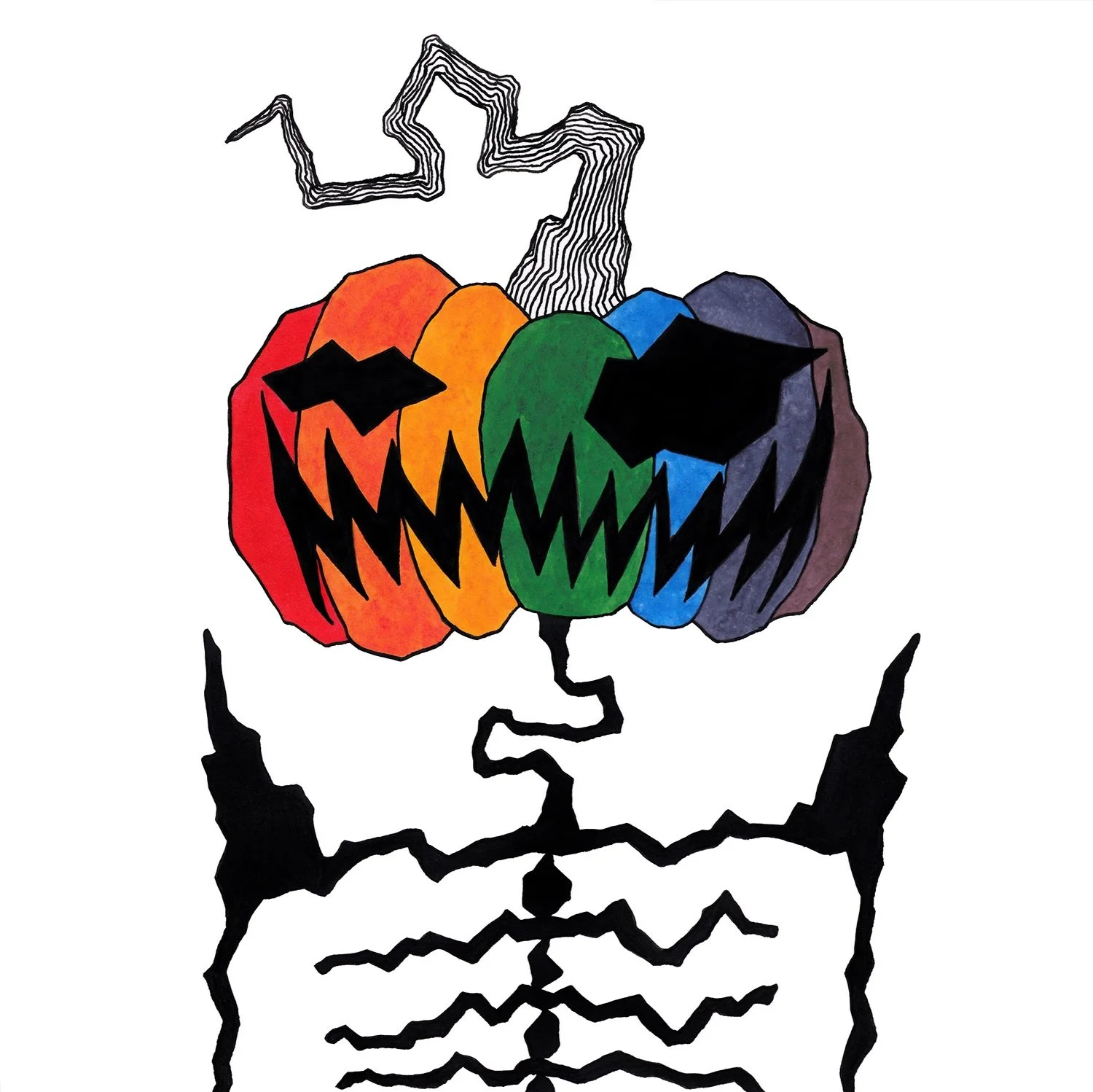 Just put those colors on girl, come and paint the world with me tonight. 🌈🌎🎨

Happy Pride! Pumpkinhead hopes you feel as colorful on the outside as you do on the inside today!

💜🩷❤️🎃💛💚💙🩶🖤🤎

Only 125 days until Halloween!

#pride #pridemon