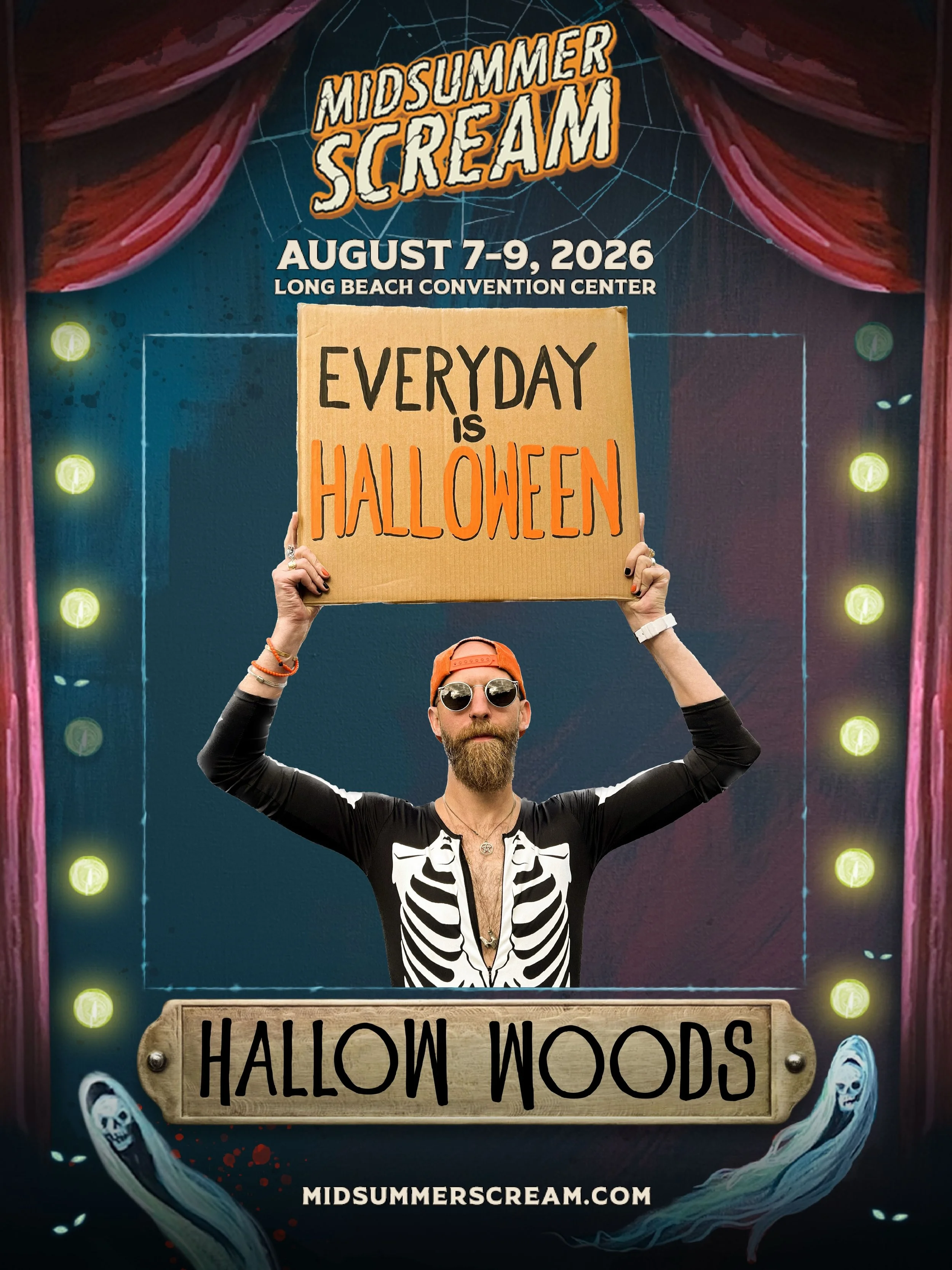 🎵I really love that rock &amp; roll!🎶 I&rsquo;m back again this year for @midsummerscream!

I&rsquo;ll have the new 2026-2027 Halloween Countdown Calendar on sale live and in person. 🔜🗓️🎃 As well as many other tricks &amp; treats&hellip; 👻🤔

O
