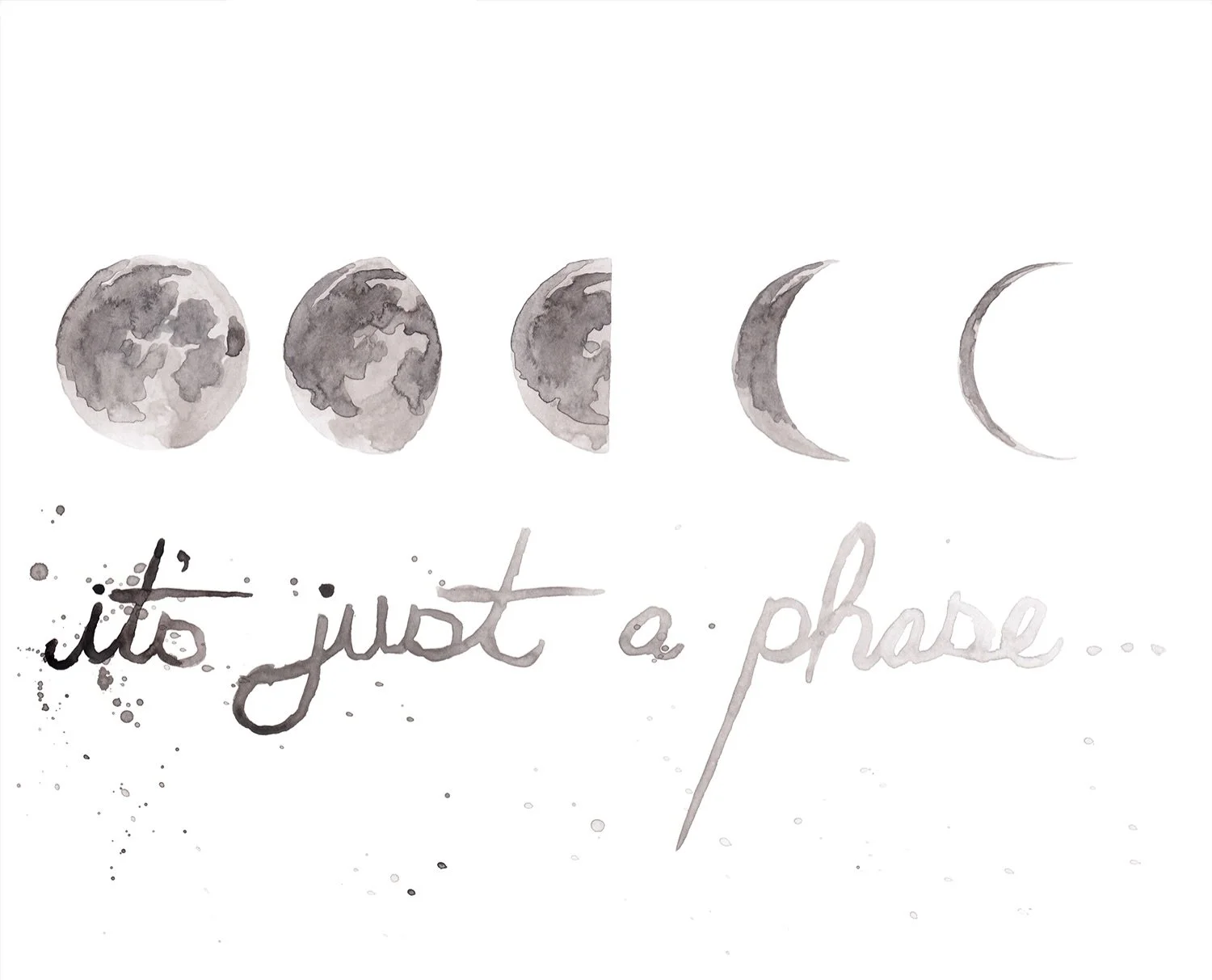 This too shall pass. 🌚🌝
Happy National Moon Day! I drew this so long ago it was in a time where I wasn&rsquo;t bothering to sign my artwork. Glad that phase has passed.

Only 103 days until Halloween!

#nationalmoonday #moonart #fullmoon #moon #ink