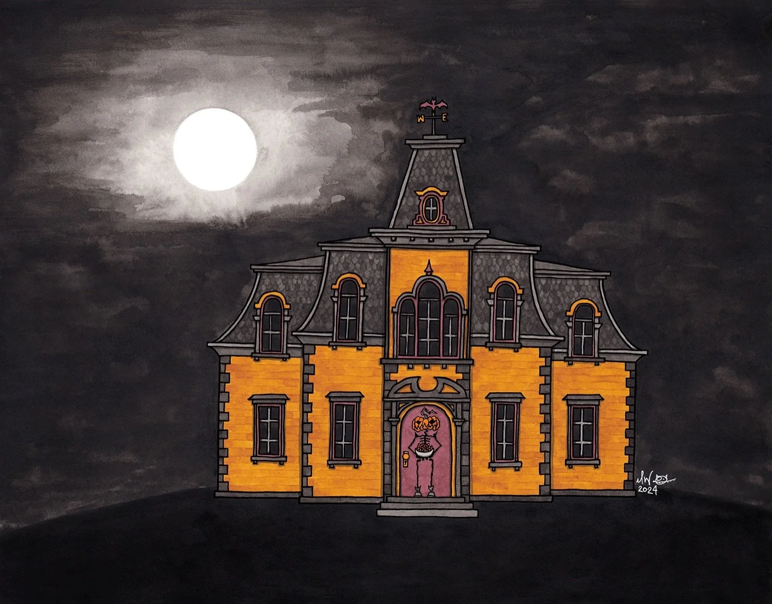 Pumpkinhead spent the weekend preparing the house for October! 🍁🏠🍁

Only 26 days until Halloween!

#octoberhouse #victorian #spookyhouse #hauntedhouse