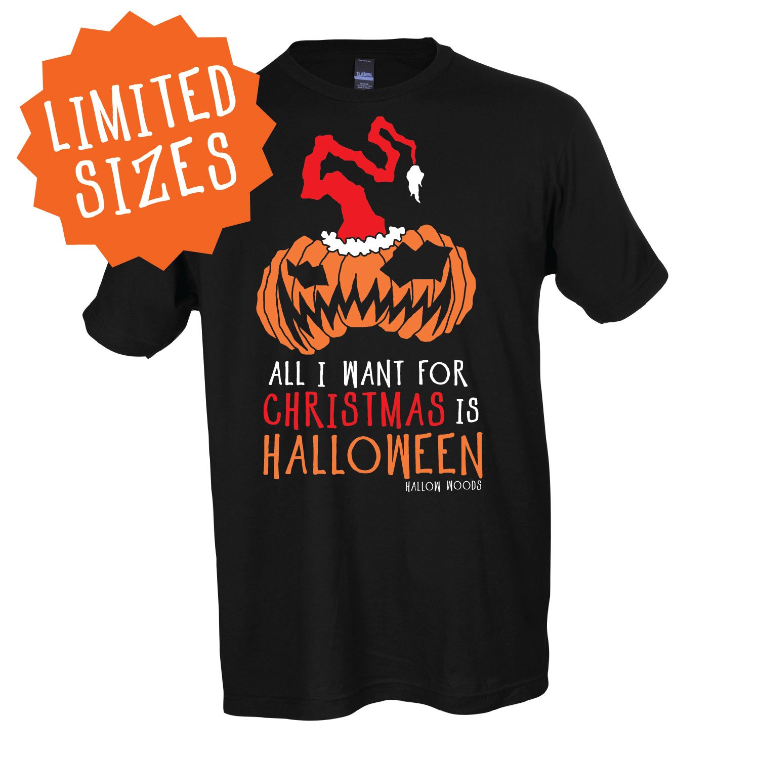Halloween for Christmas Tee Limited Sizes.jpg