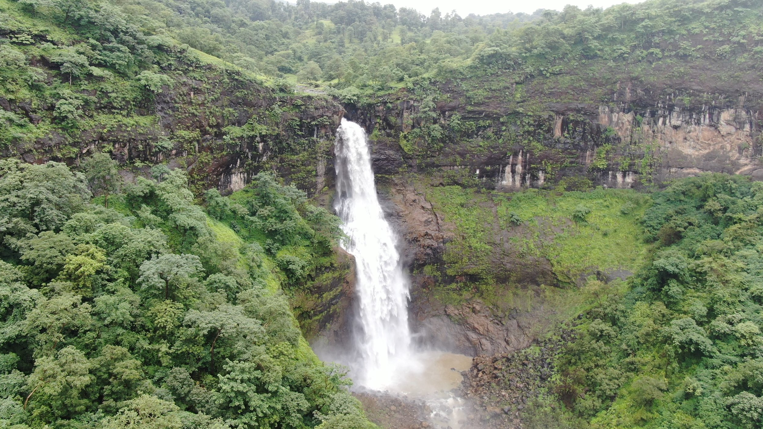Durgarwadi Waterfalls India - Epic Cinematic 4K Drone Capture
