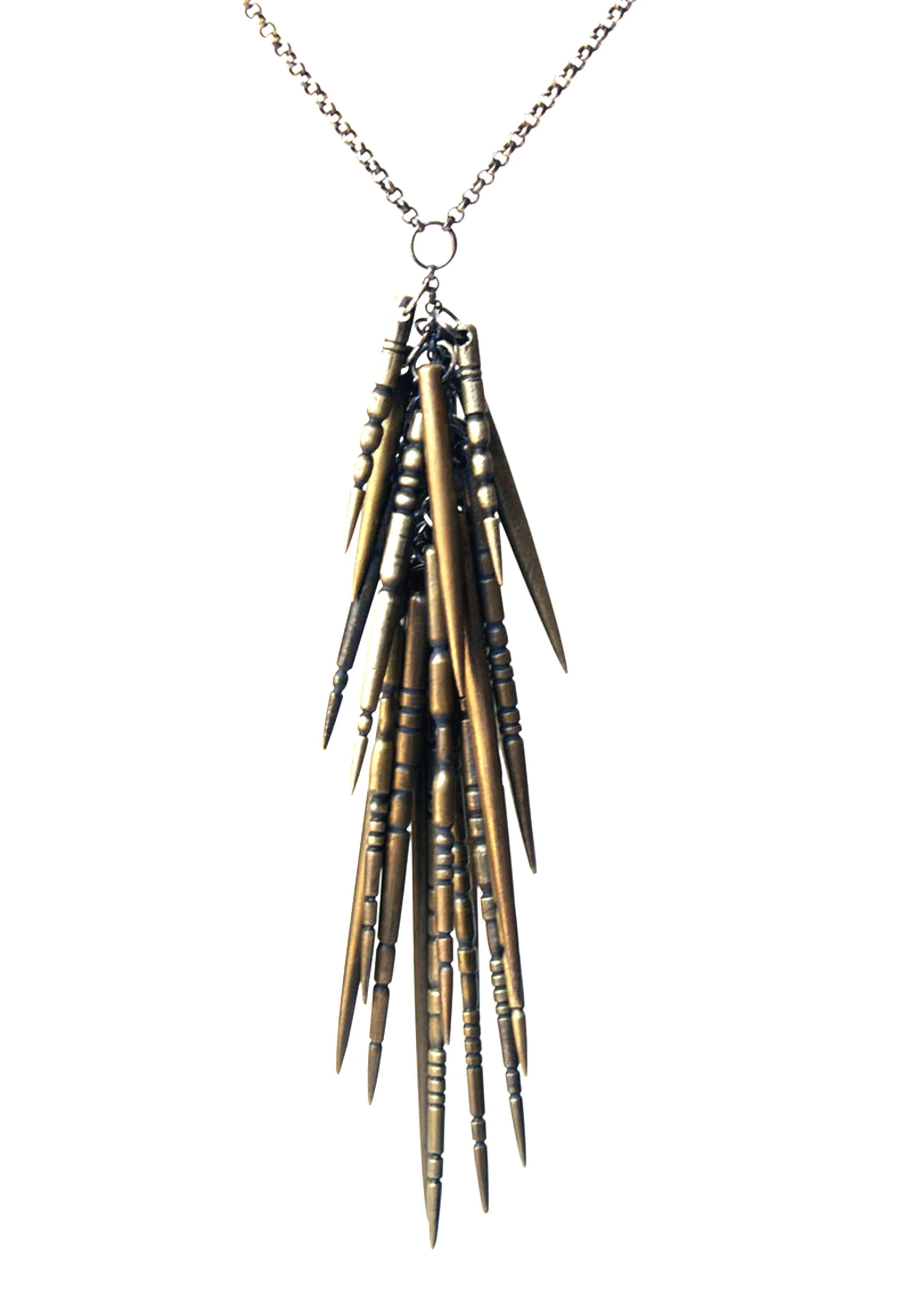 Bronze Spire Necklace