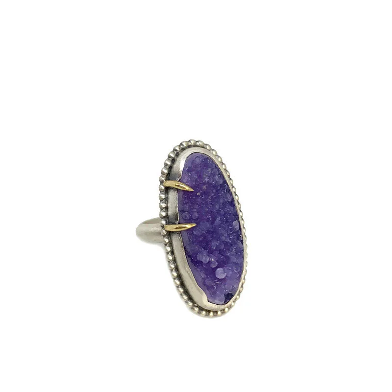 Grape Agate Ring