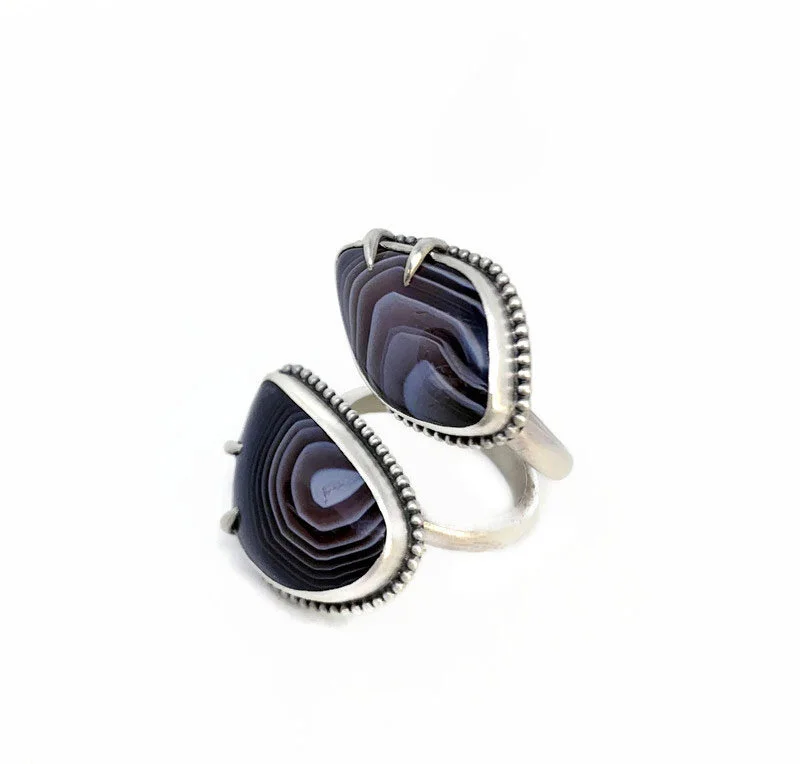 Botswana Lace Agate Ring
