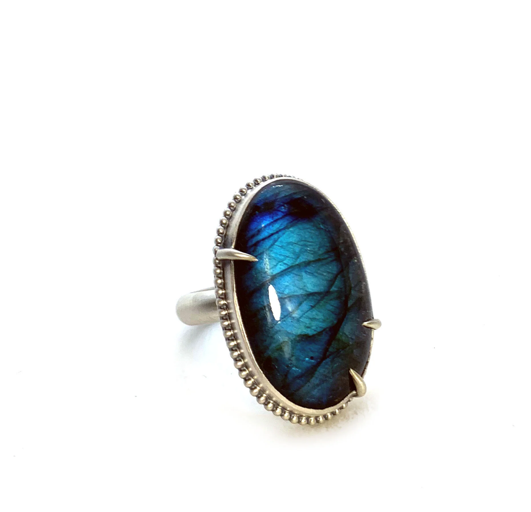 Bluest Labradorite Ring