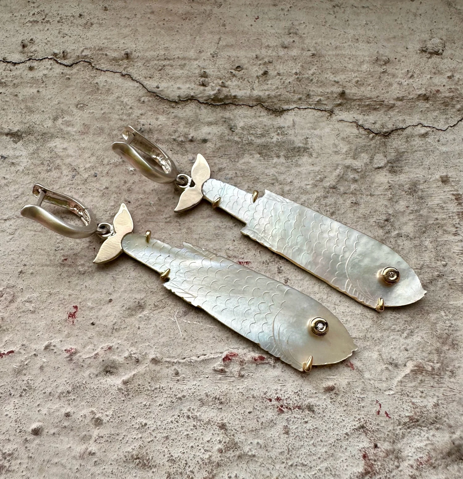fish lure earrings Hook Earring, Gold / Pair and its available in your choice of silver or gold plated stainless steel. Sweet Society Goldfish Earrings |