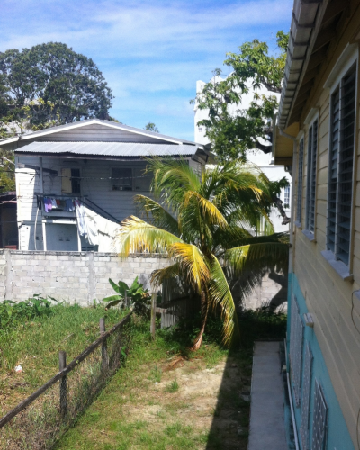 This was where I stayed for those few days I stayed in Guyana.