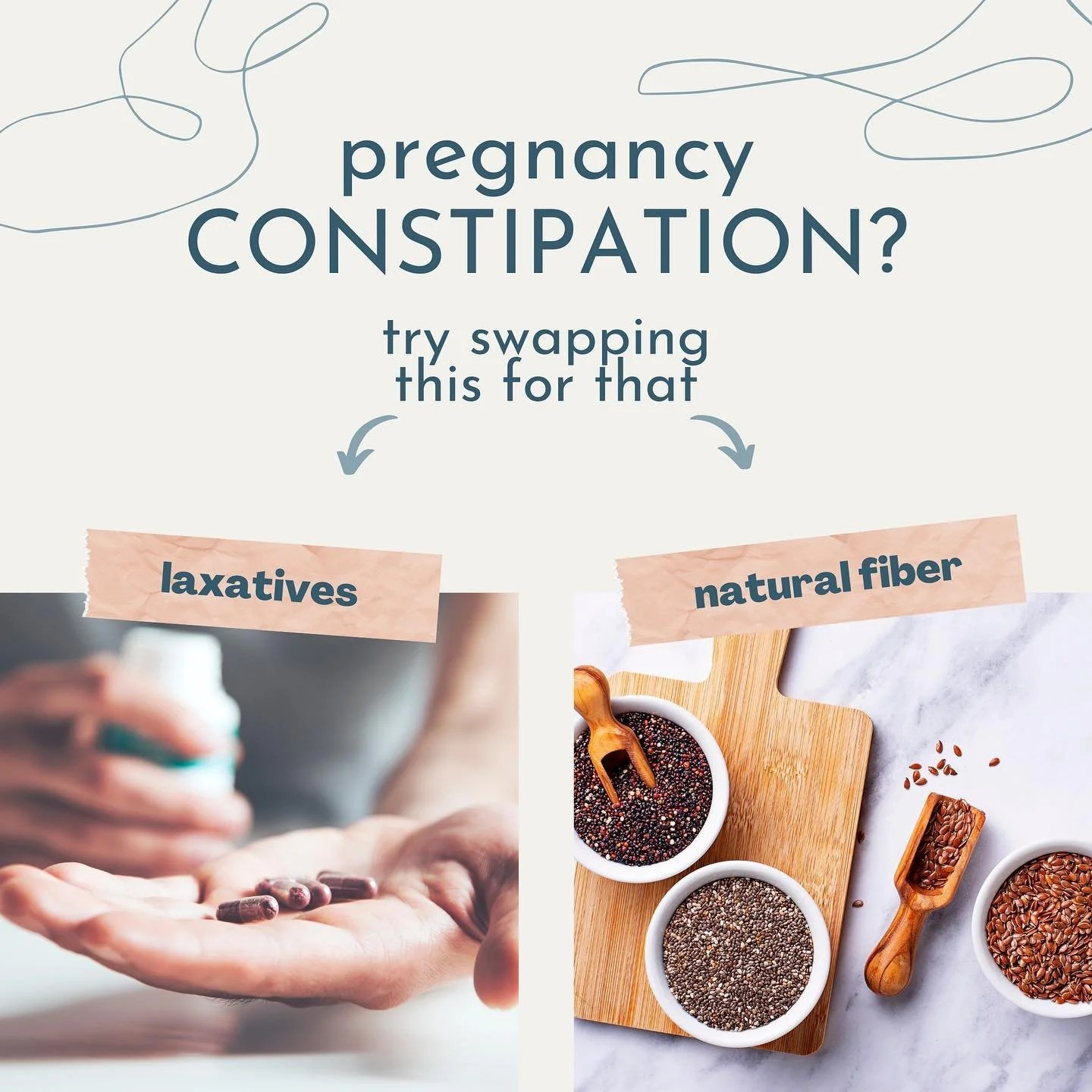 If you&rsquo;re having 💩 troubles at any stage of pregnancy, you&rsquo;re not alone! I get asked for constipation remedies a lot in my DMs...just rarely in the public comments. 😆🤷🏻&zwj;♀️

Hormonal changes (progesterone and relaxin, mainly) and a