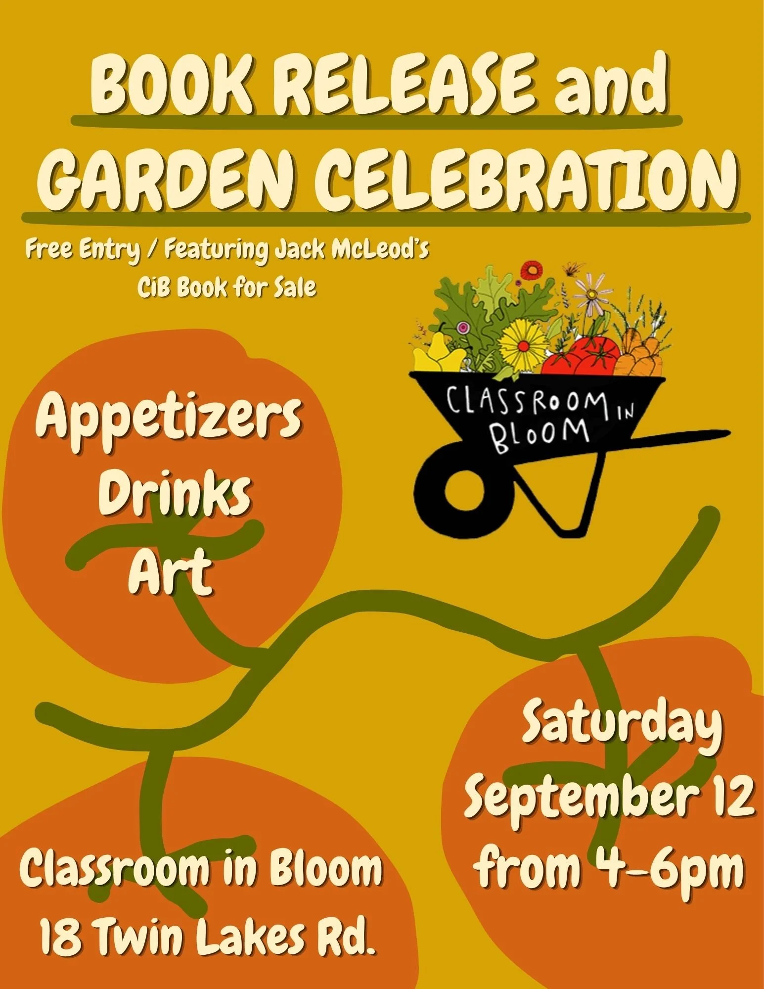 CiB Book Release and Garden Celebration
