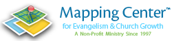 Mapping Center for Evangelism and Church Growth