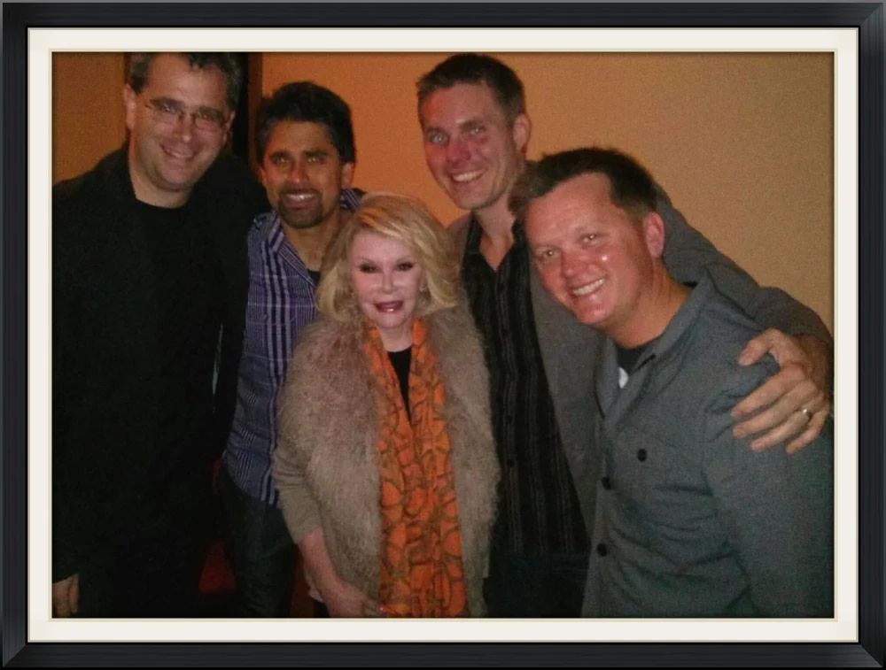 with Joan Rivers