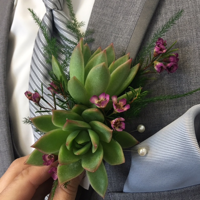 Boutonniere by Wedding & Tuxedo Connection