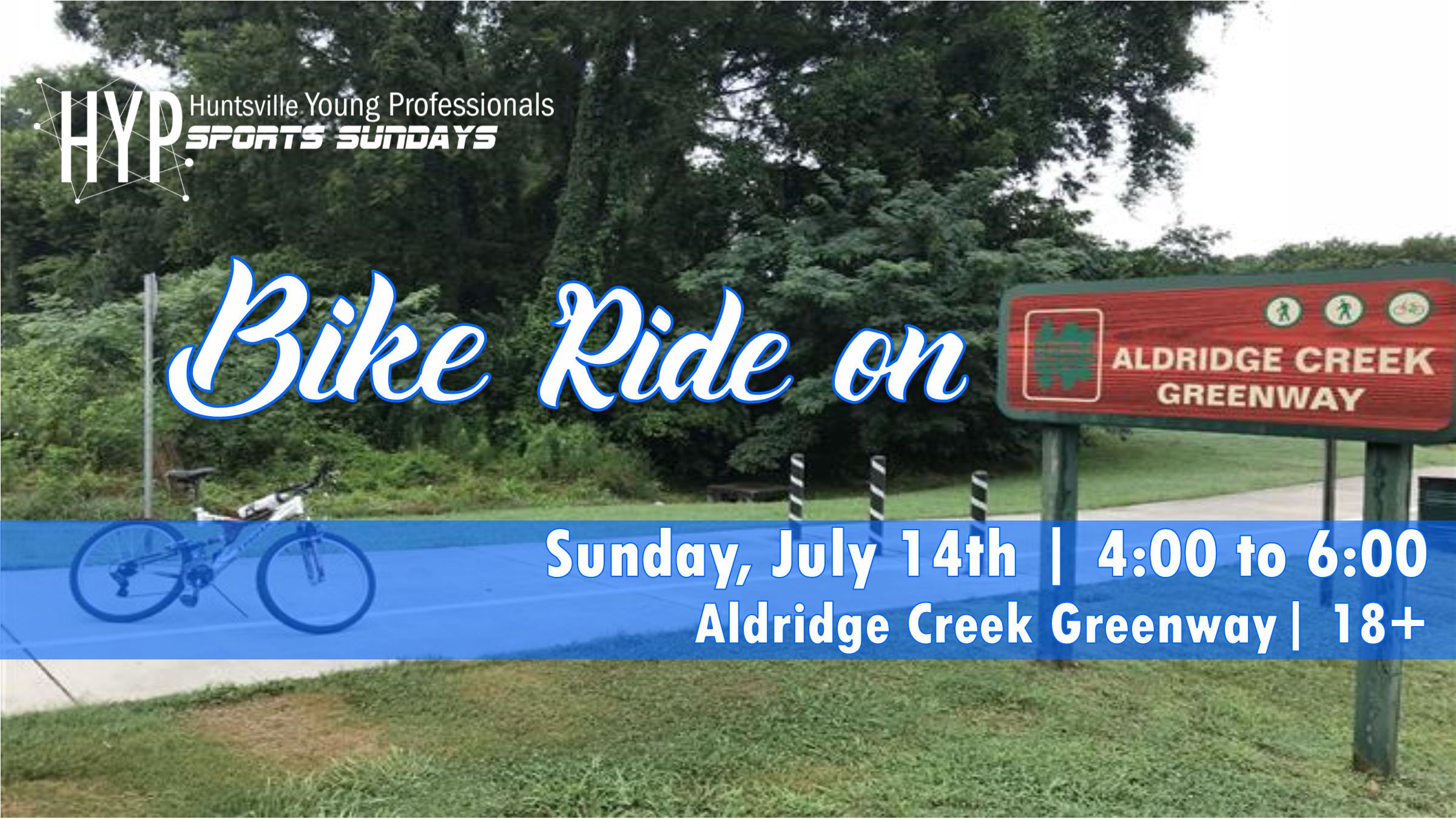 We will be cycling for sport 6 of Sports Sundays. Summer is here. What better way to enjoy it than a leisurely ride along Aldridge creek? Meet us at the Publix on Mountain Gap/Baily Cove road at 4:00 PM with your bike. Join the Facebook Event to stay up to date.