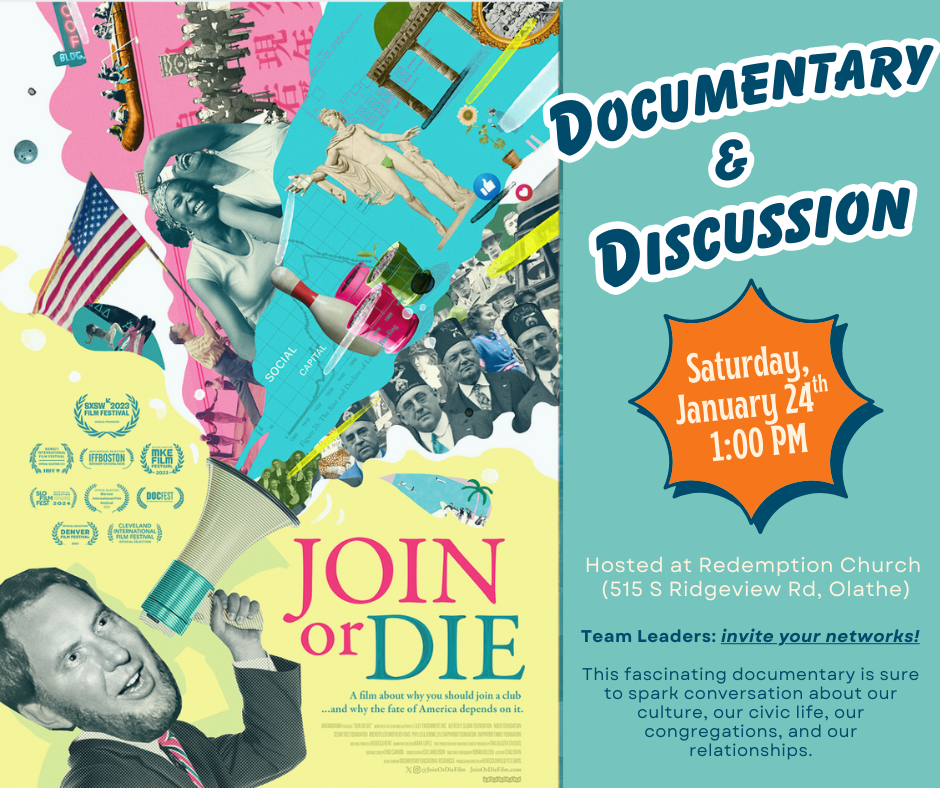 "Join or Die" Documentary and Discussion