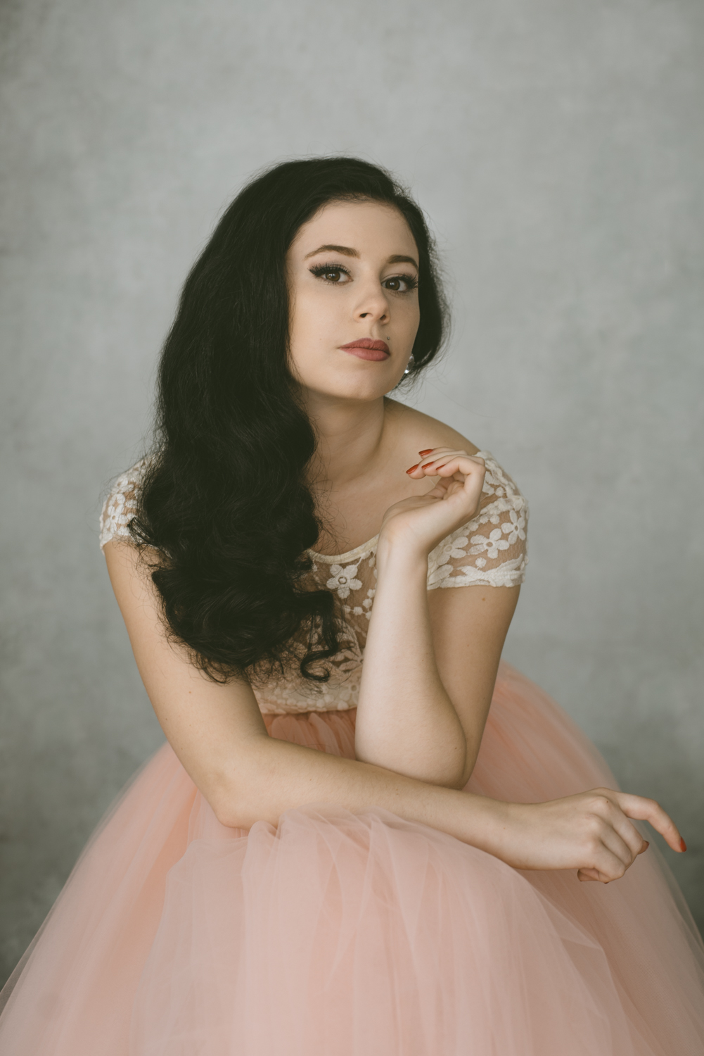 Ana spoke on her thoughts before her first shoot, saying she had no idea what to expect. " My biggest struggle I had to overcome was I had to believe in myself. I had very little self-confidence coming into the studio, and that’s what I feel I gained after leaving." - Ana
