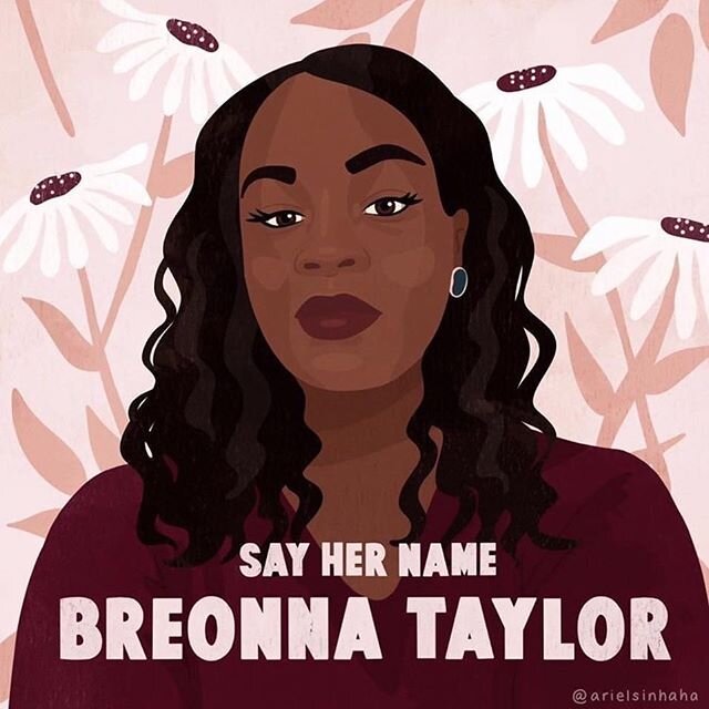 Repost from the events FB page... Born here in Grand Rapids, Breonna Taylor was an ER Technician and former EMT killed by police on March 13th in Louisville, Kentucky. She was sleeping in her bed when plainclothes police burst in while serving a &ldq
