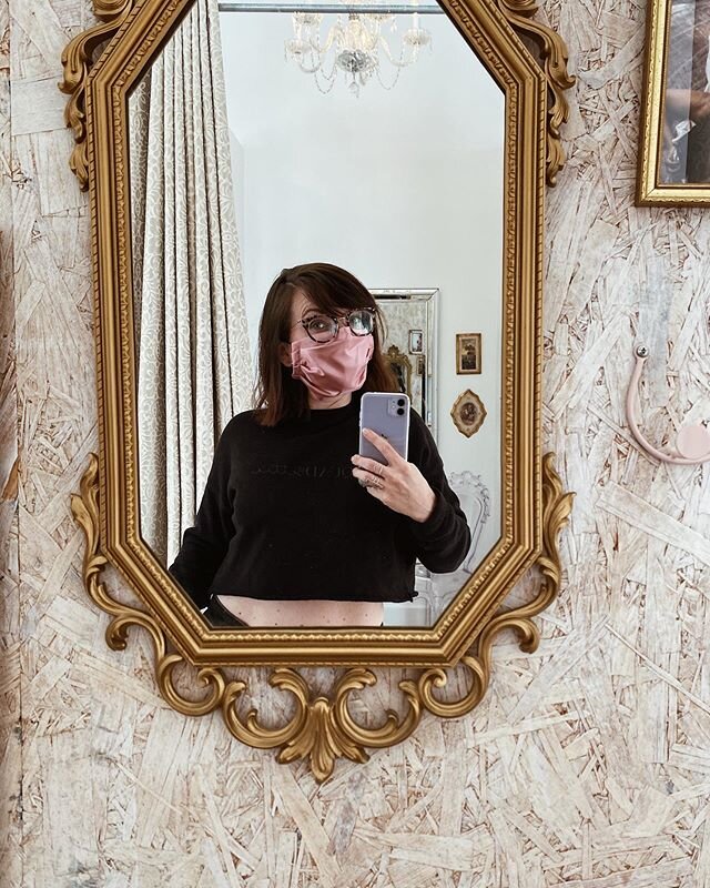 Had a wonderful morning slingin bras at @naughty_bettie today! Can&rsquo;t wait to be fully back to work next week!